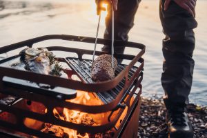 CUBE atmo buiten barbecue en vuurkorf