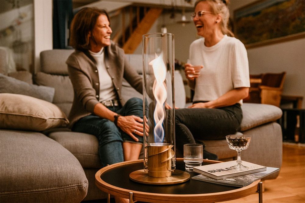 Spin 900 tafelvuur (goud) - Afbeelding 3